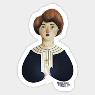 Marie Curie Sticker